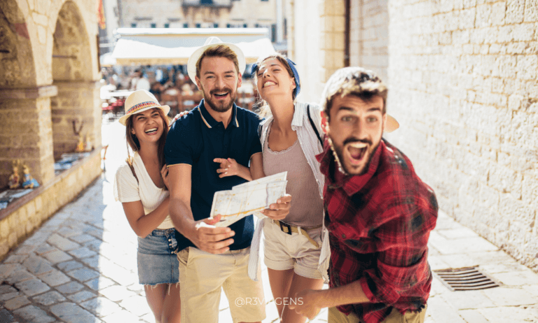 Turistas pelo mundo